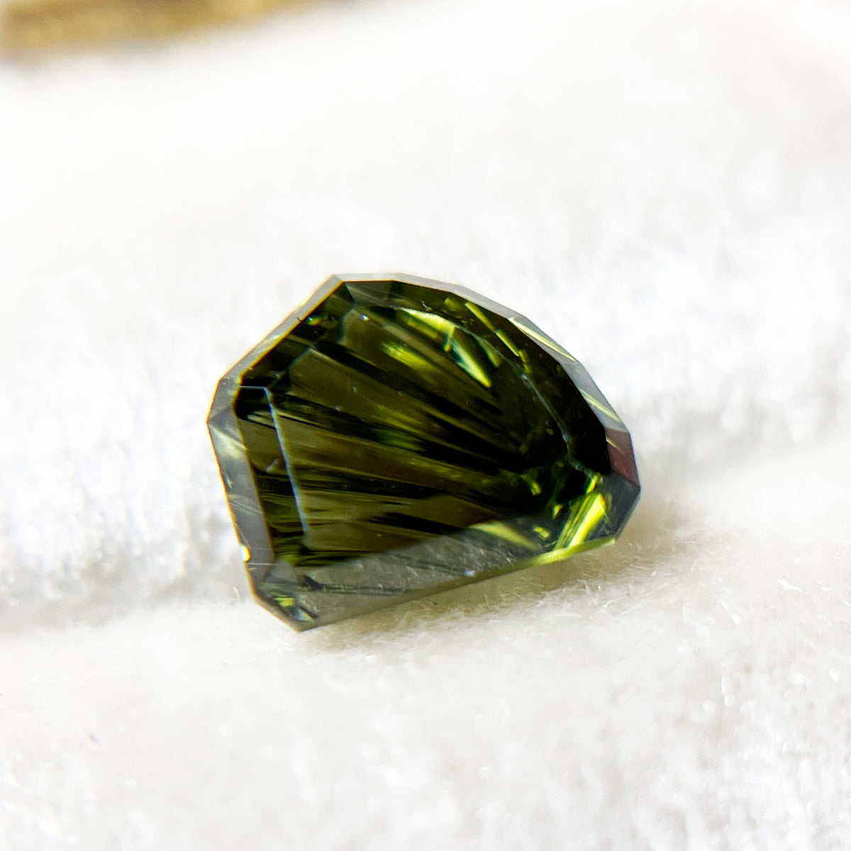 Green Tourmaline Freeform Dreamscape™ Cut by John Dyer