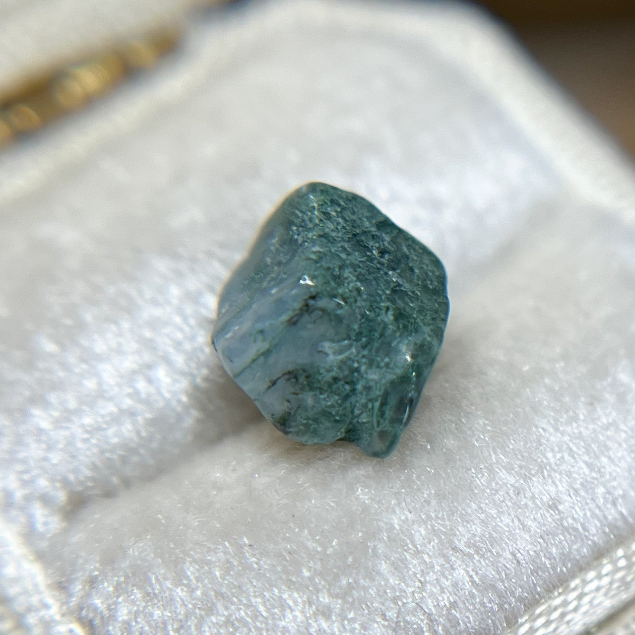 Lush Uncut Moss Agate