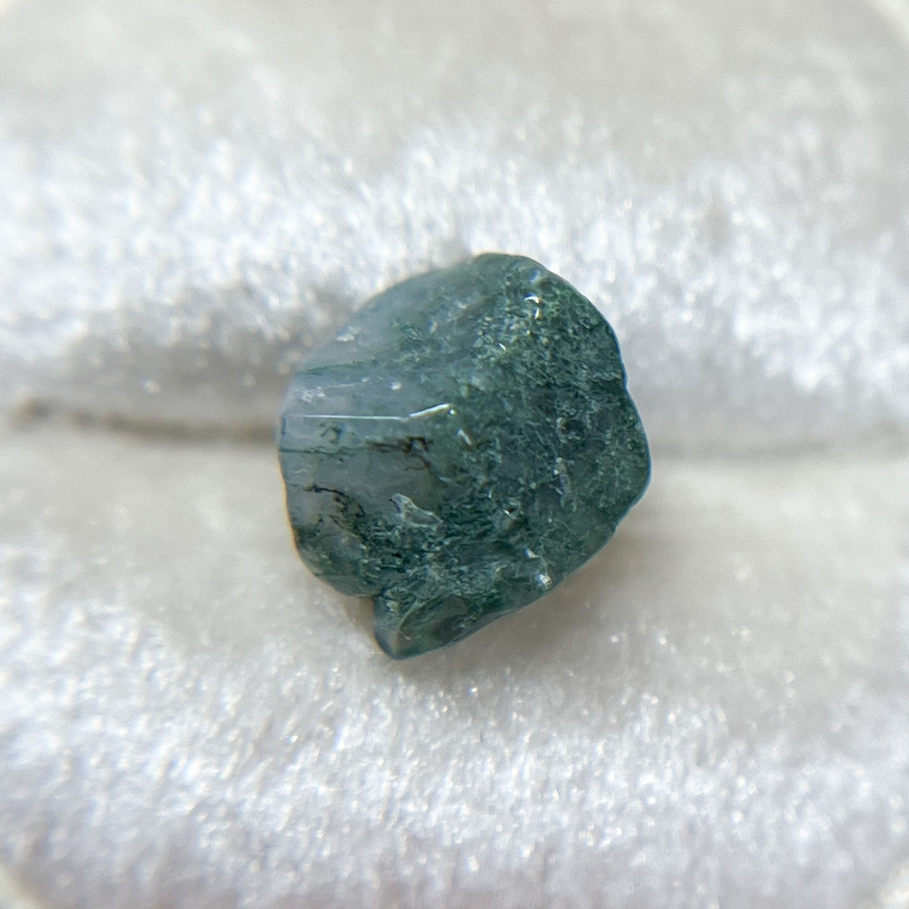 Lush Uncut Moss Agate