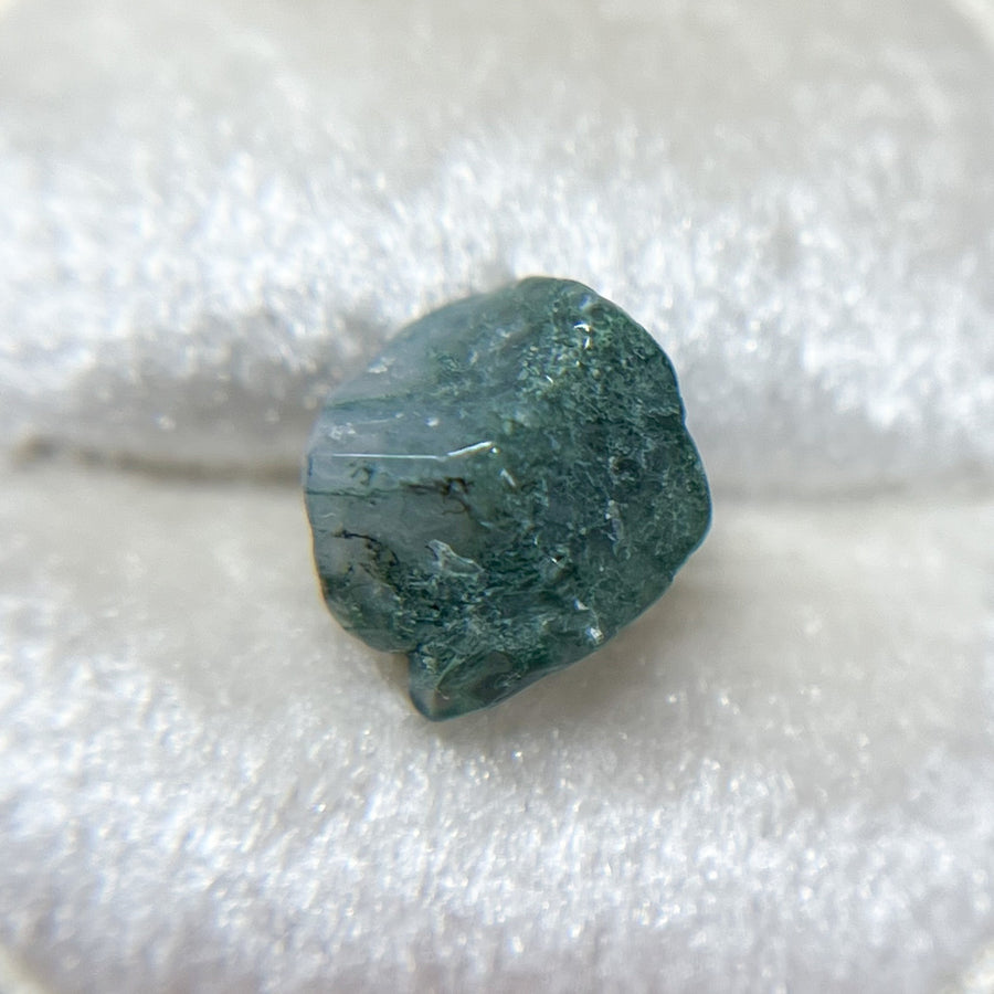 Lush Uncut Moss Agate
