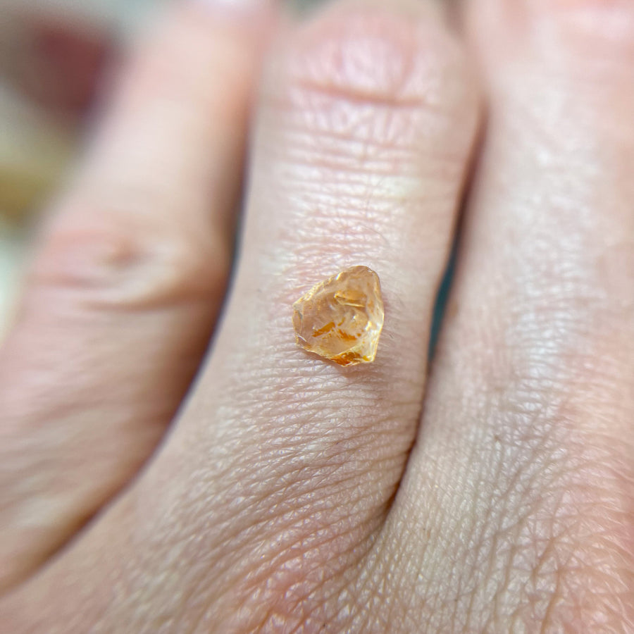 Rough Bright Yellow Australian Sapphire