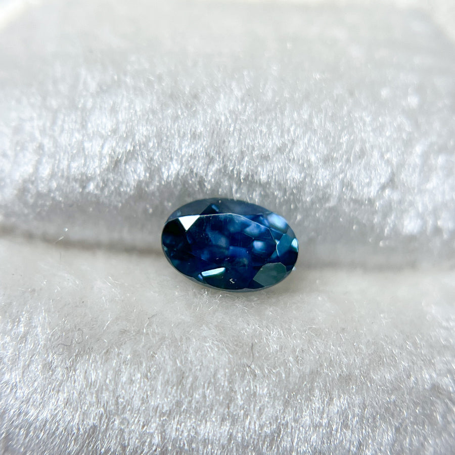 Oval Denim Blue Montana Sapphire