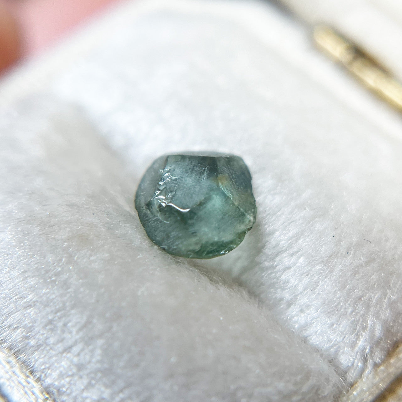Organically Faceted Montana Sapphire
