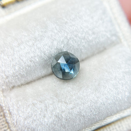 Teal Rose Cut Montana Sapphire