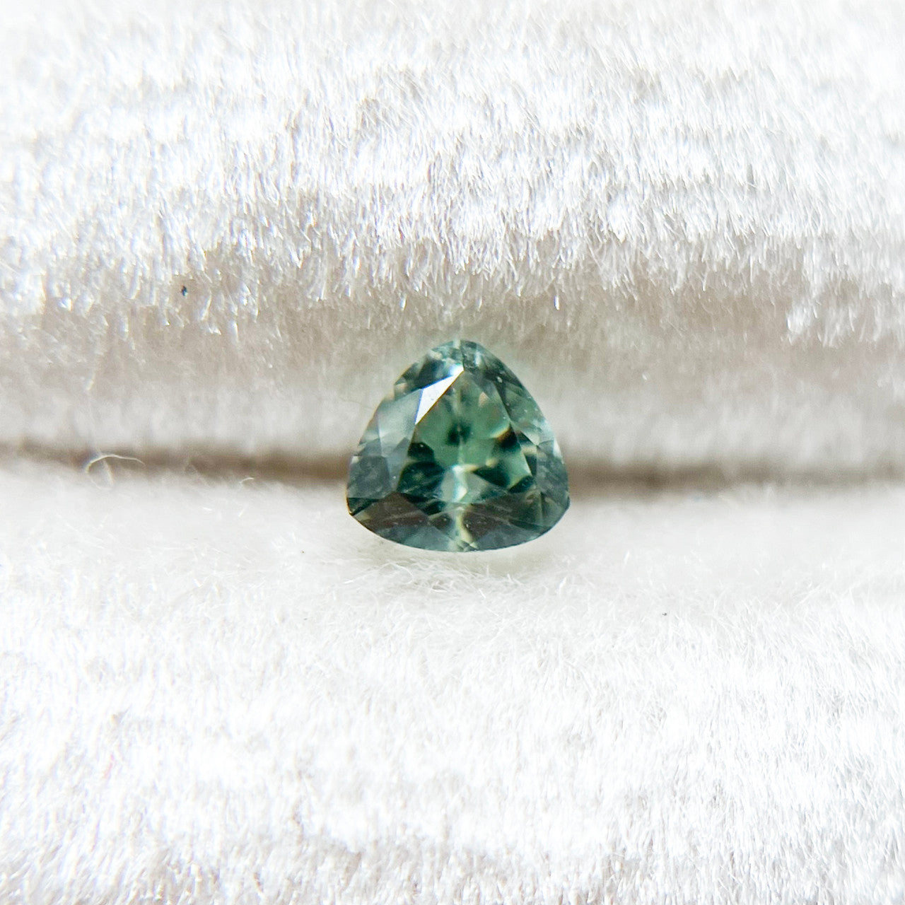 Trillion Cut Soft Green Maine Tourmaline