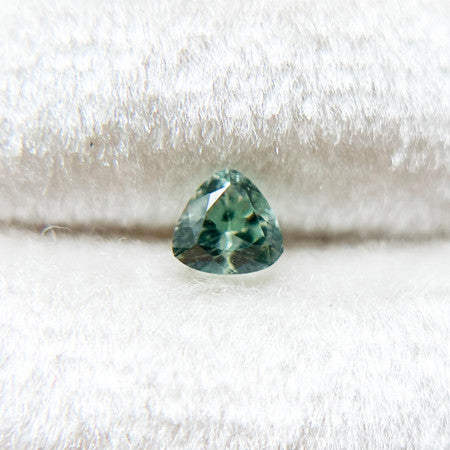 Trillion Cut Soft Green Maine Tourmaline