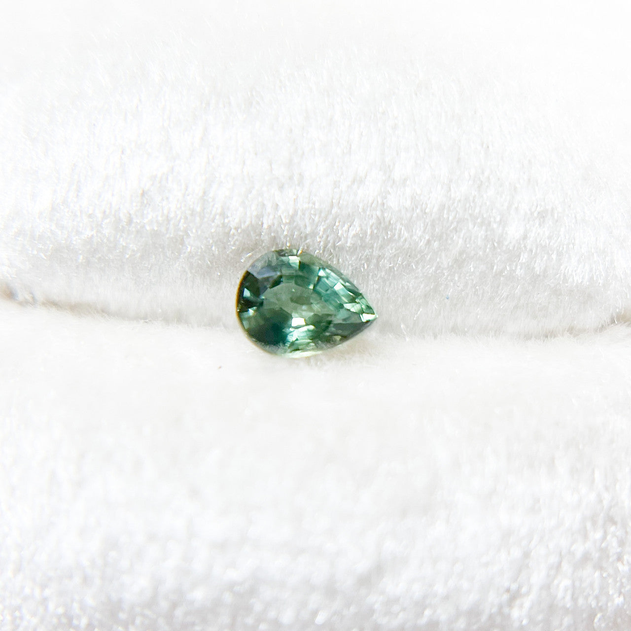 Pear Cut Montana  Sapphire
