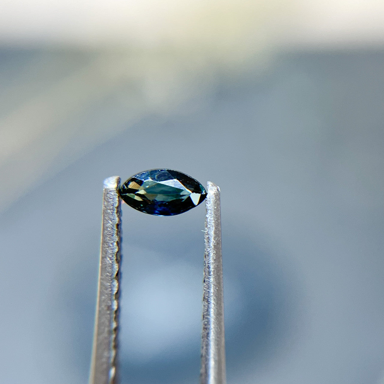 Marquise Cut Teal Sapphire - 1209