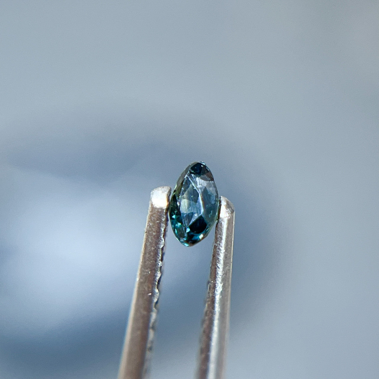 Marquise Cut Teal Sapphire