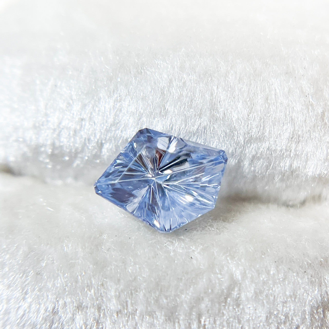 Cornflower Blue Sapphire Starbrite™ Cut by John Dyer