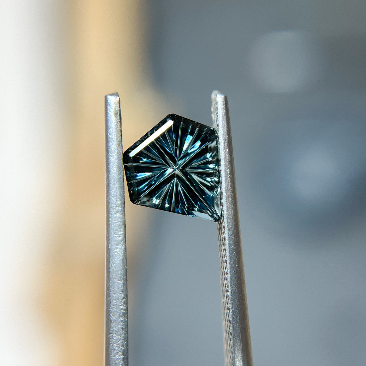 Blue Sapphire Starbrite™ Cut by John Dyer