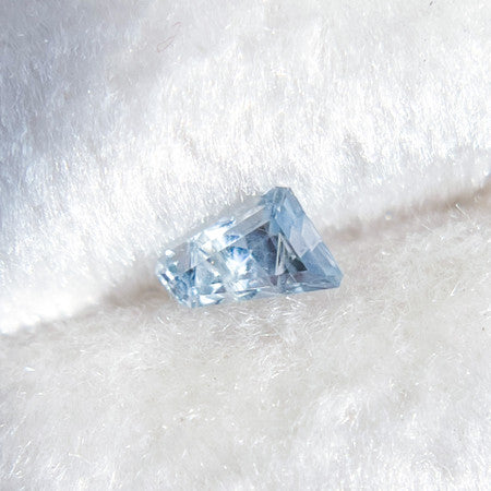 Light Blue Sapphire Freeform Dreamscape™ Cut by John Dyer