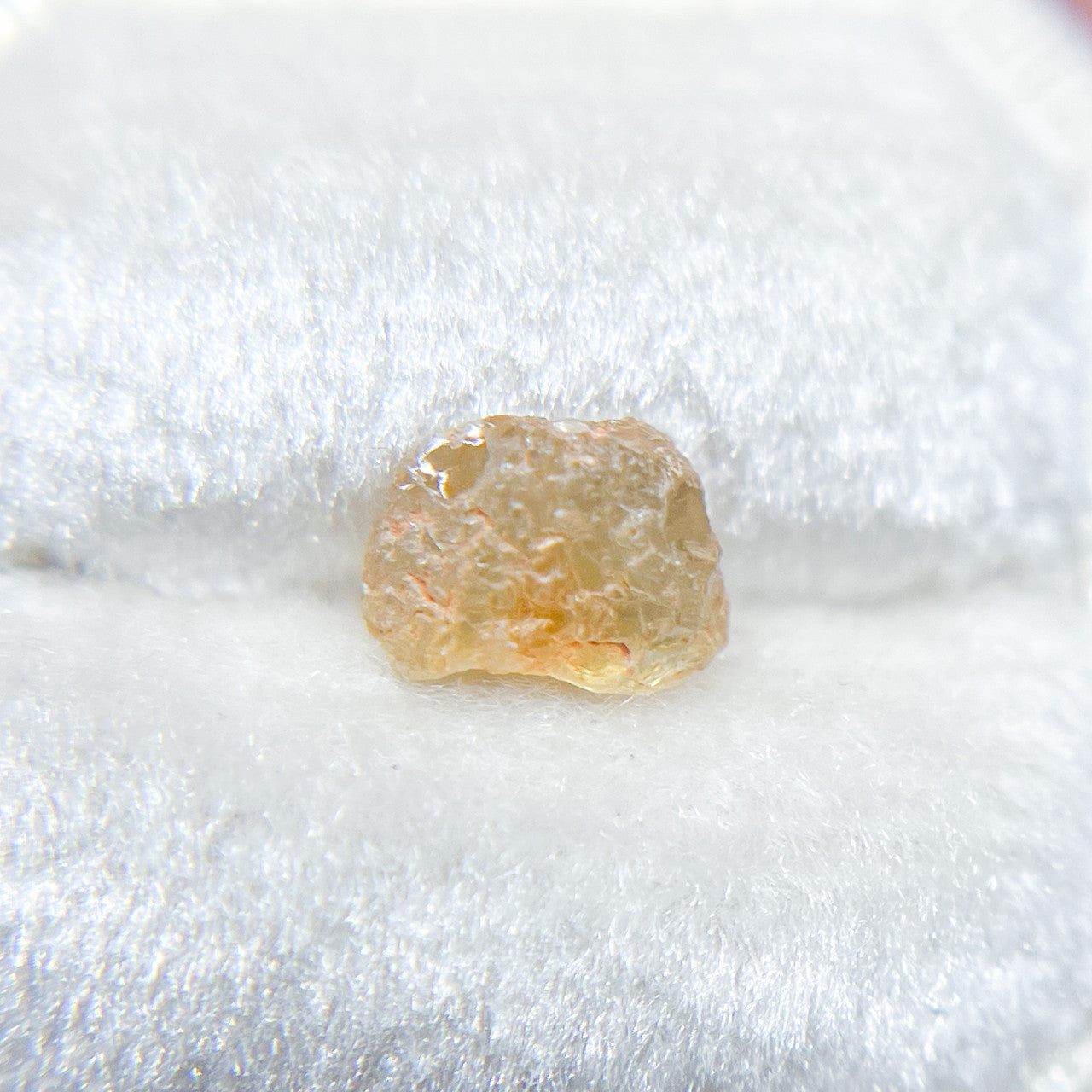Uncut Yellow Montana Sapphire