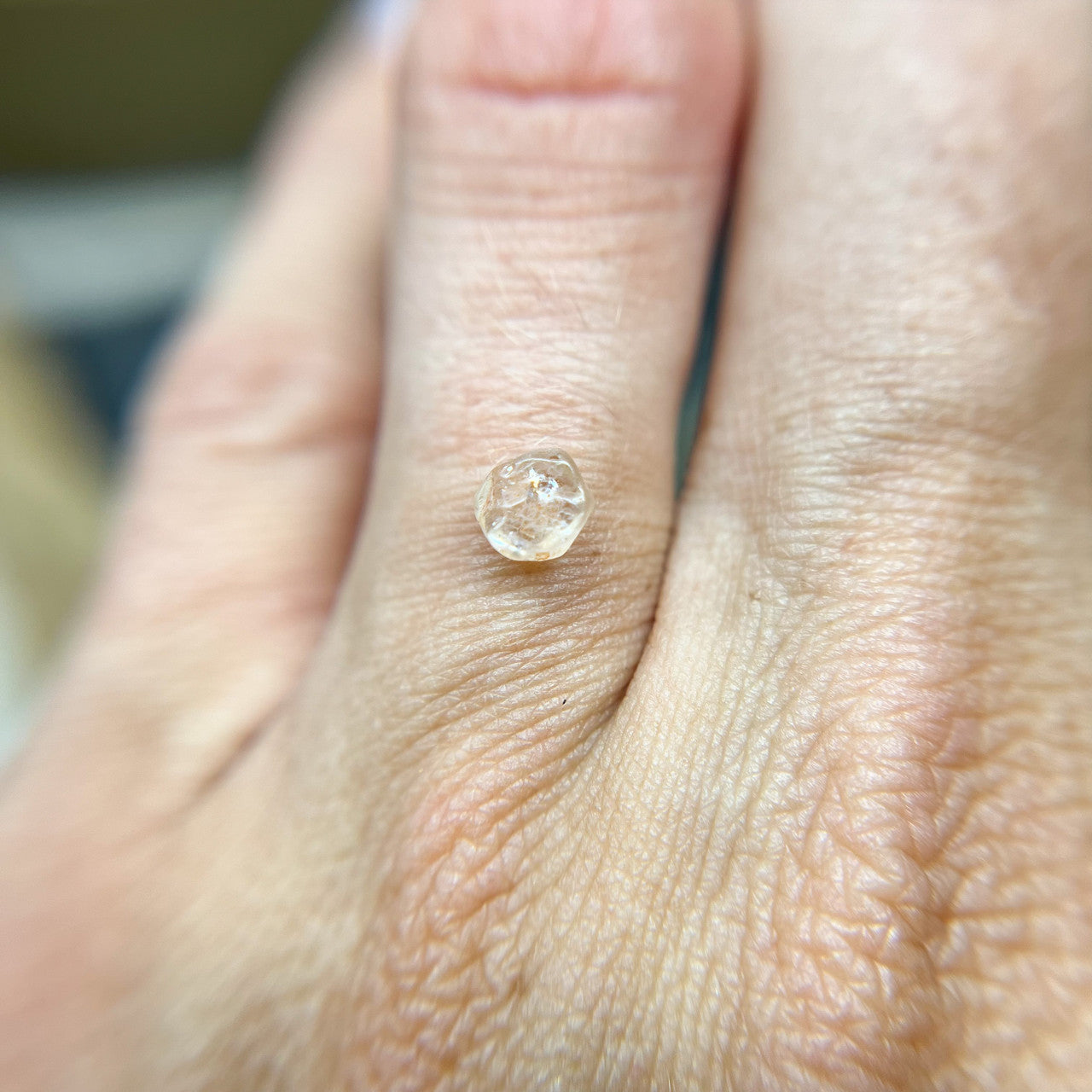 Uncut Peach Montana Sapphire