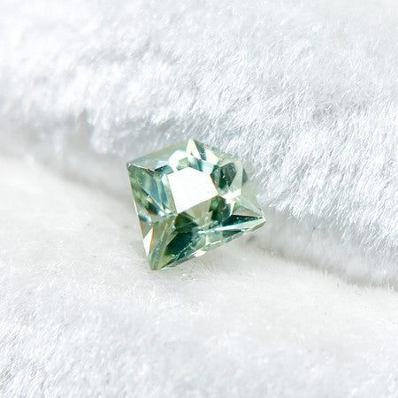 Kite Shaped Australian Green Sapphire