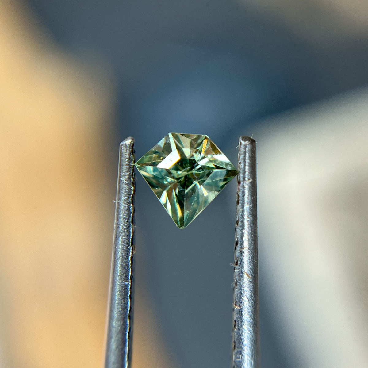 Kite Shaped Australian Green Sapphire