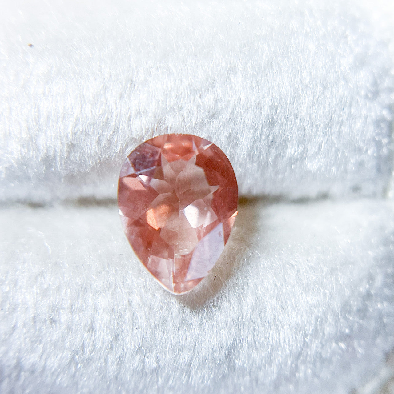 Light Pink Pear Cut Oregon Sunstone