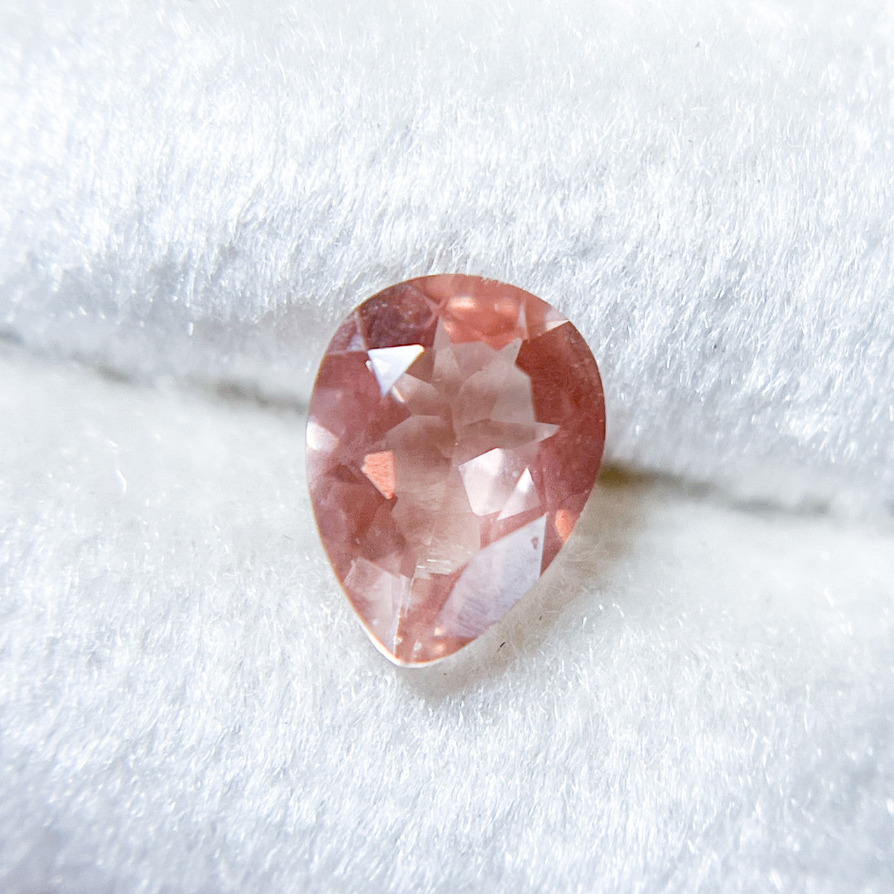 Light Pink Pear Cut Oregon Sunstone