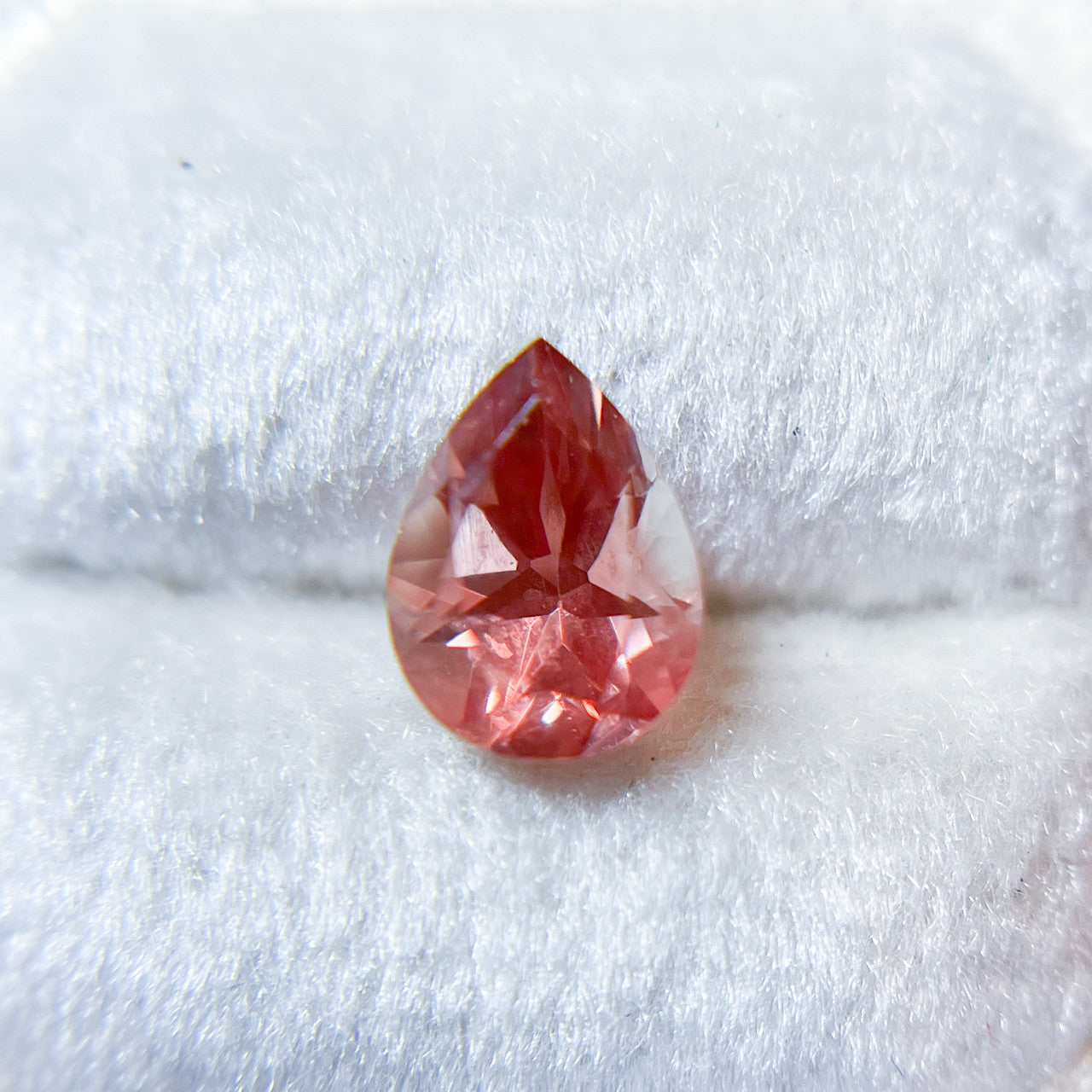 Pink Pear Cut Oregon Sunstone - 1263