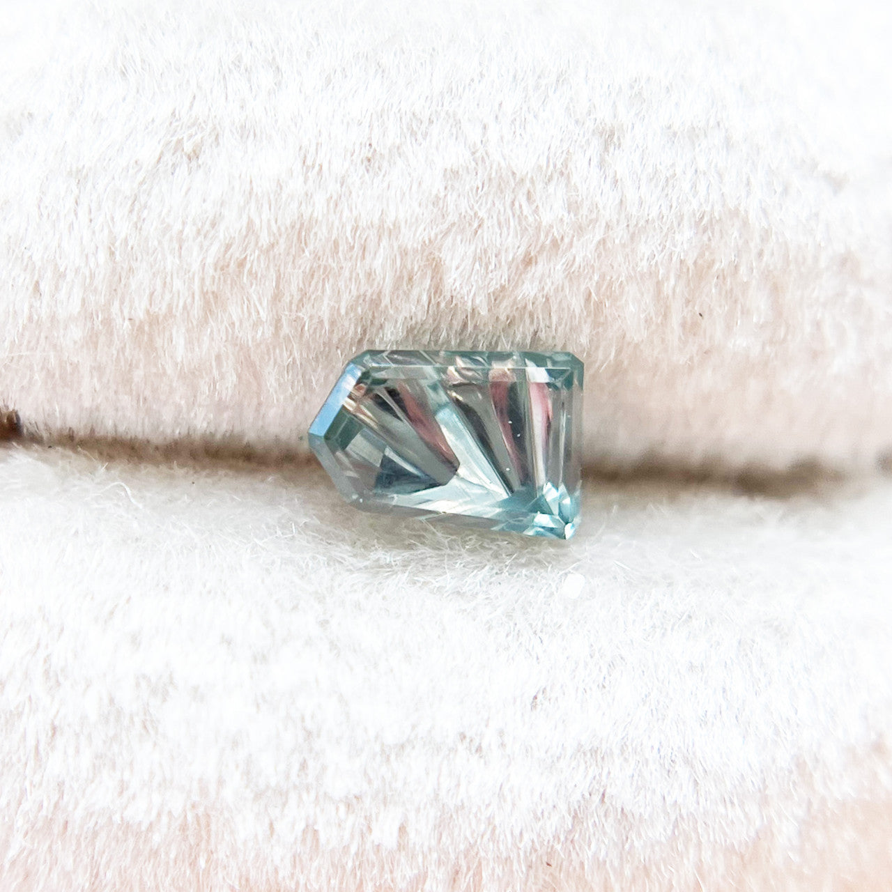 Blue Green Montana Sapphire Freeform Dreamscape™ Cut by John Dyer