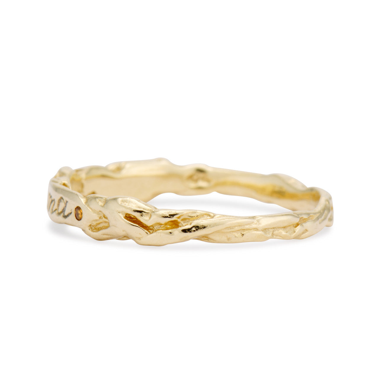 Mama Birthstone Signet Ring