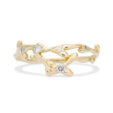 Cancer Zodiac Constellation Ring