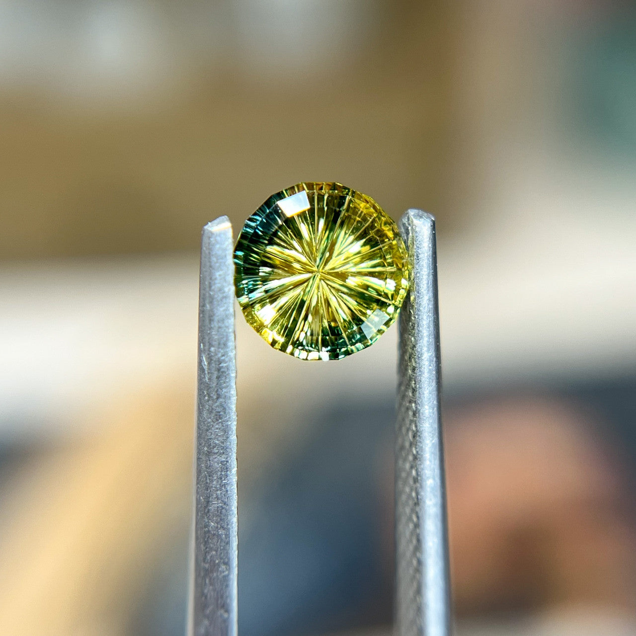 Parti Color Australian Sapphire StarBrite™ Cut by  John Dyer