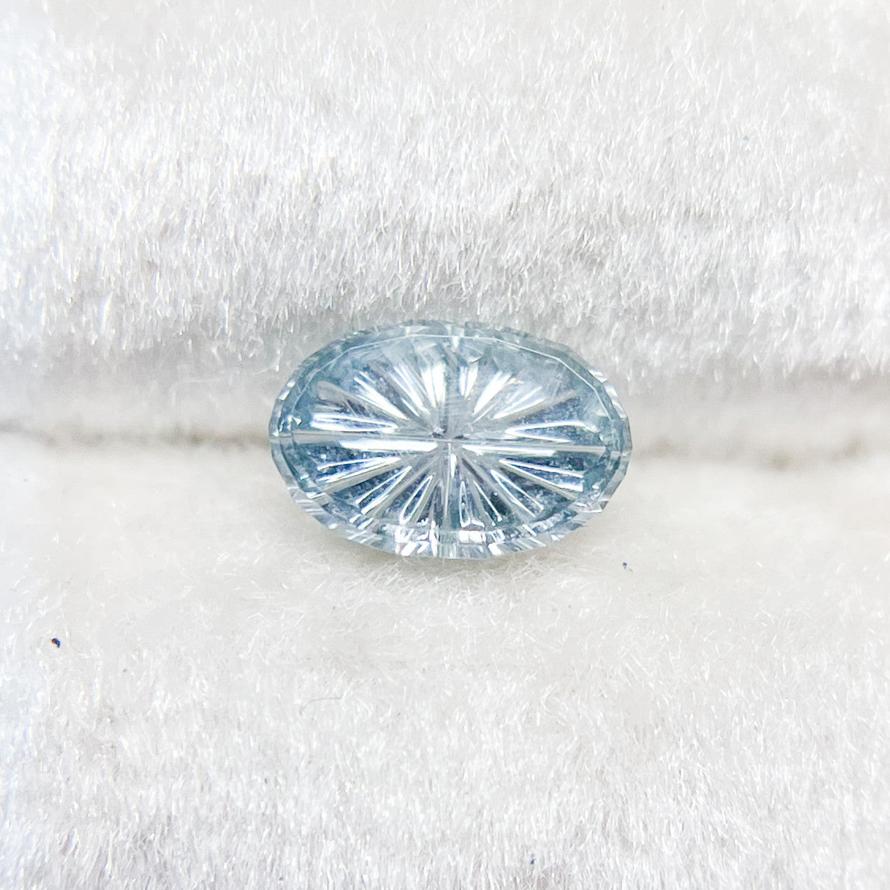 Blue Oval Montana Sapphire Starbrite™ Cut by  John Dyer
