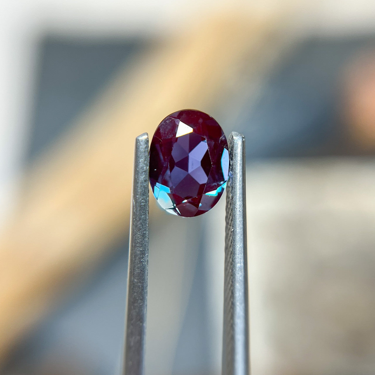 Oval Cut Lab Grown Alexandrite