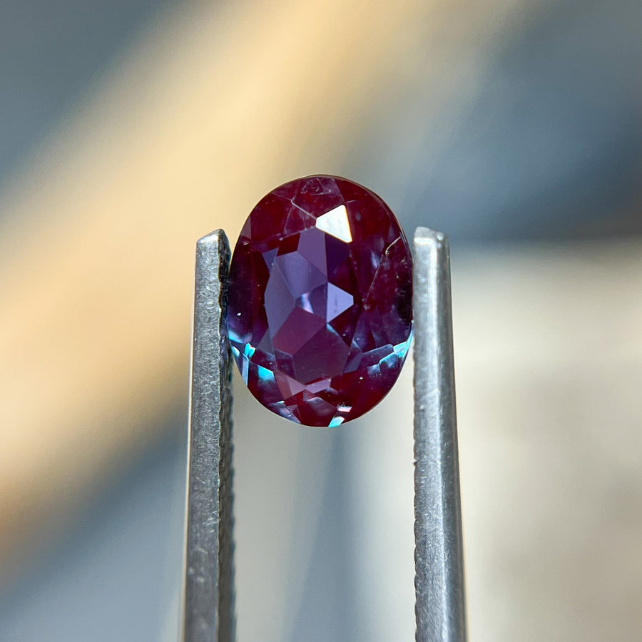 Oval Cut Lab Grown Alexandrite