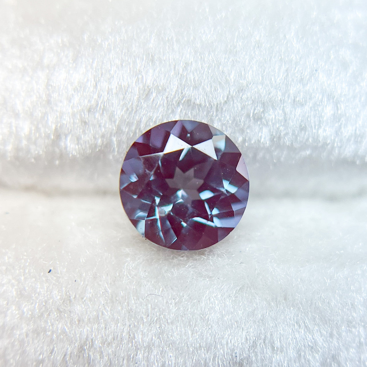 6mm Round Cut Lab Grown Alexandrite