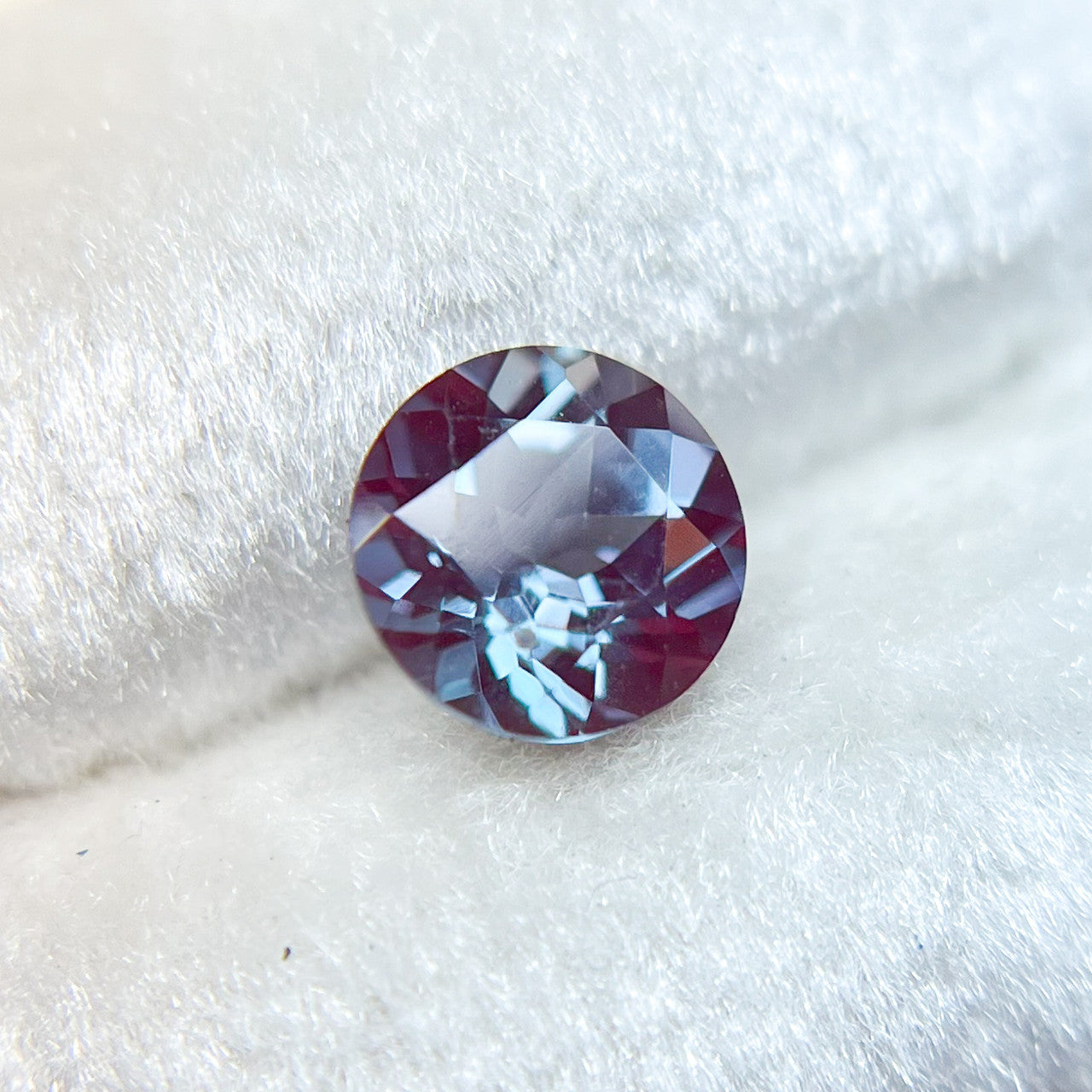 6mm Round Cut Lab Grown Alexandrite