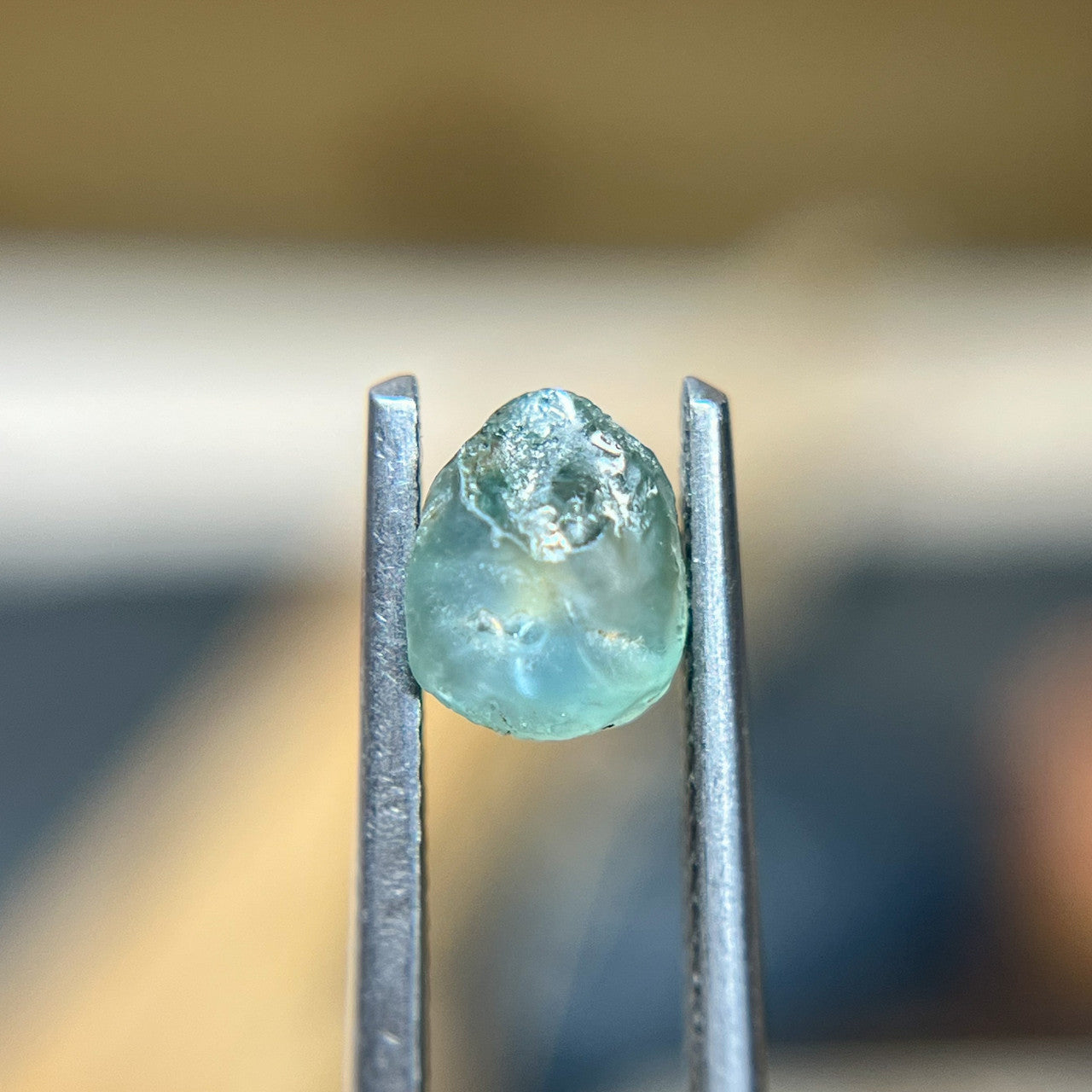 Rough Uncut Radiant Blue Montana Sapphire