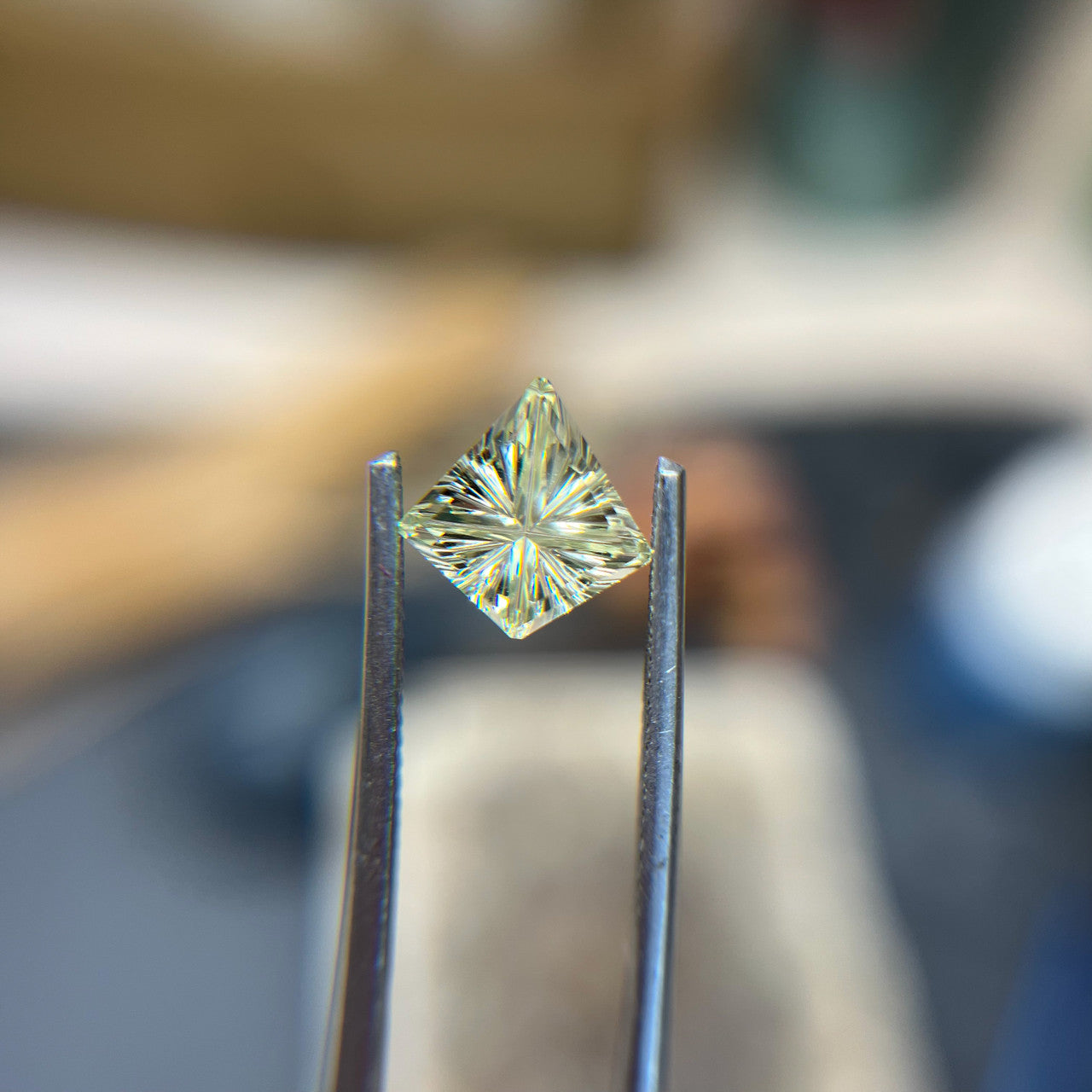 Yellow Shield Montana Sapphire StarBrite™ Cut by  John Dyer