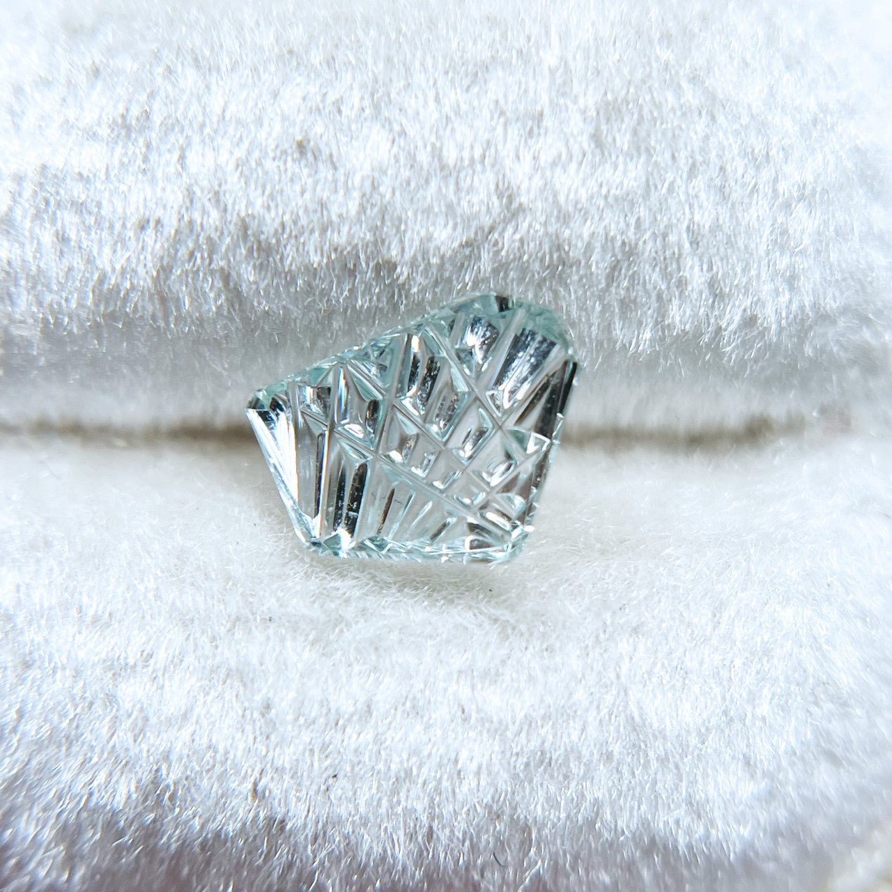 Gossamer Butterfly Wing Pale Blue Montana Sapphire Dreamscape™ Cut by  John Dyer