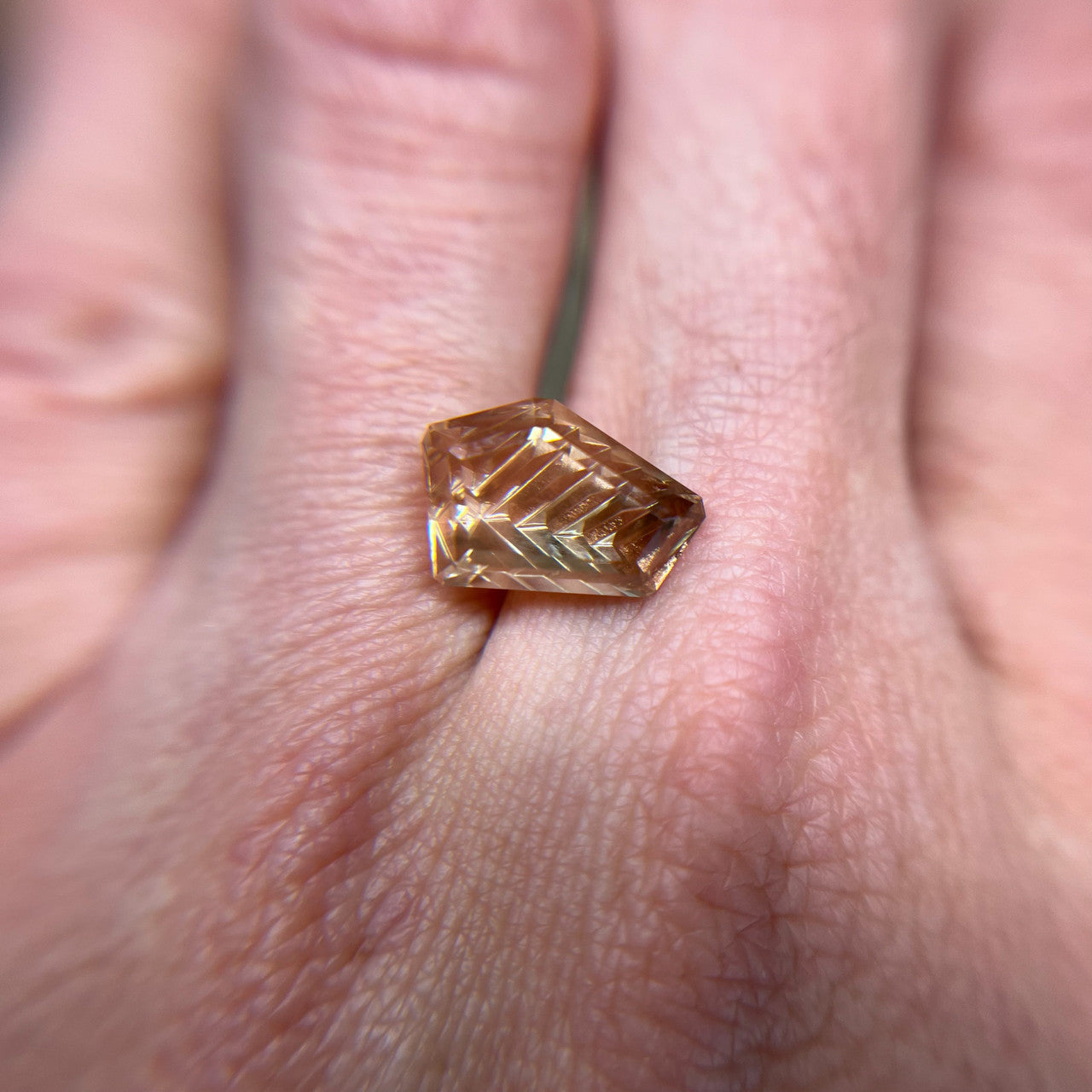 Oregon Sunstone Freeform Dreamscape™ Cut by John Dyer