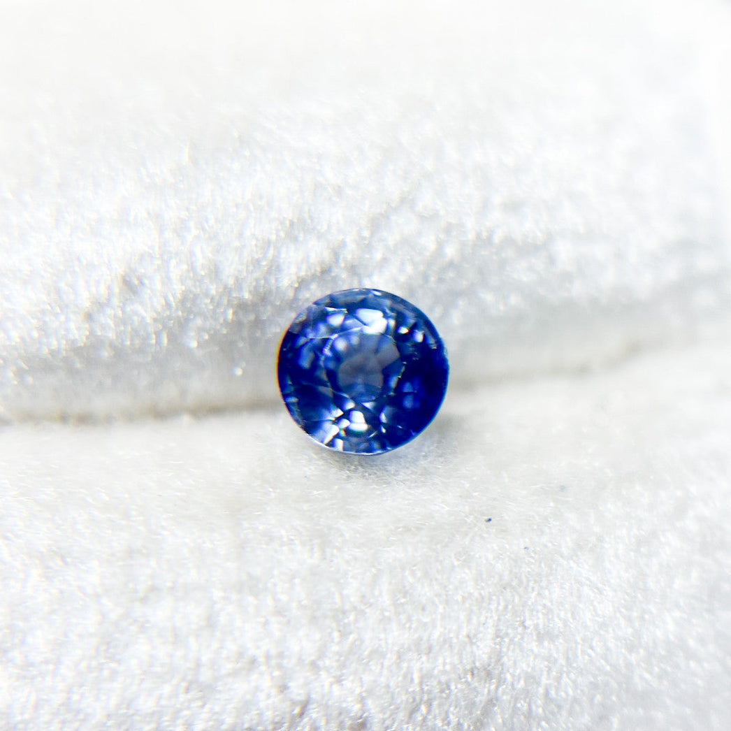 Vibrant Light Blue Violet Sapphire