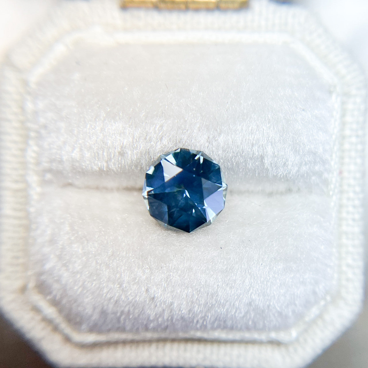 Star Cut Deep Teal Montana Sapphire by Jenna Sloane