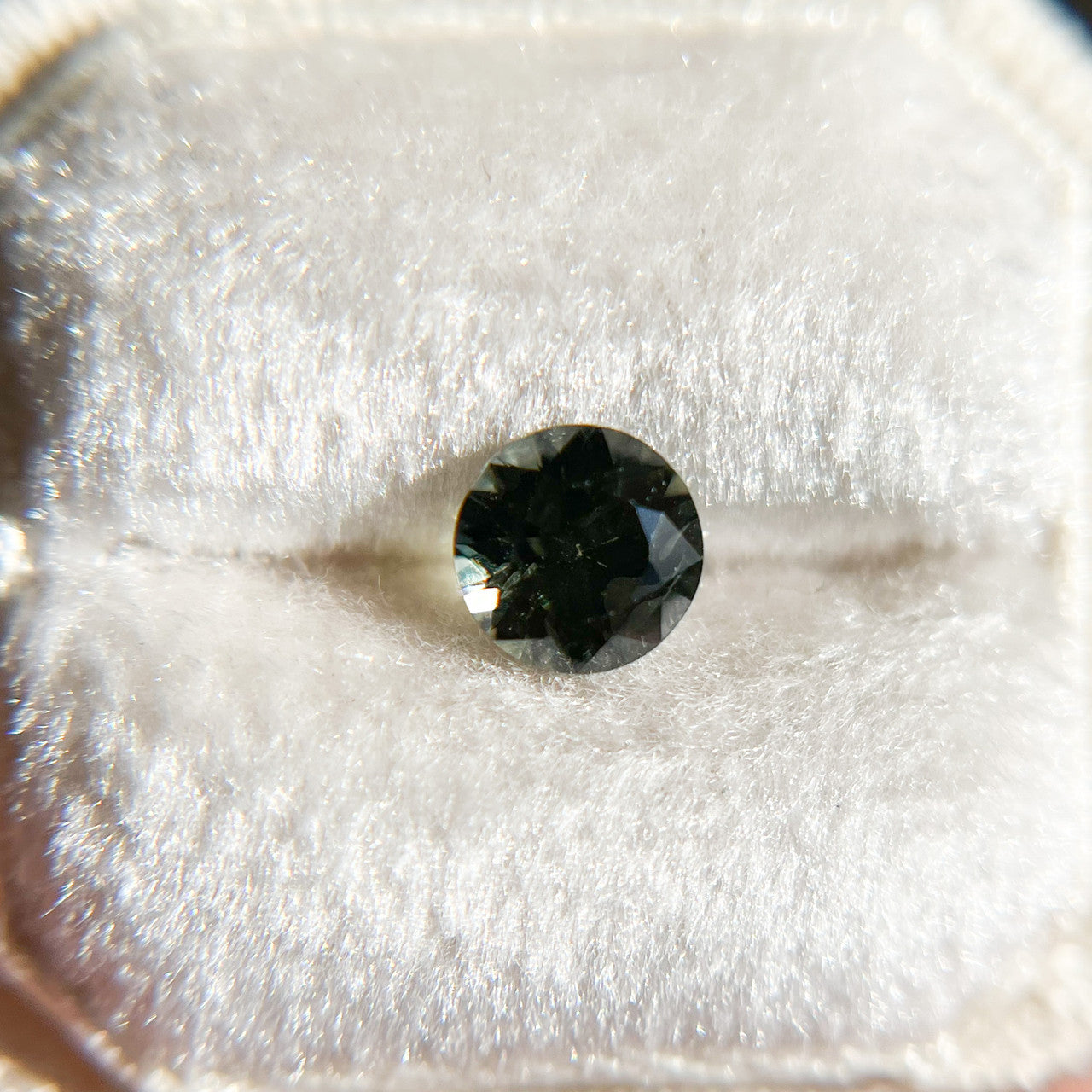 Deep Olive Green Montana Sapphire