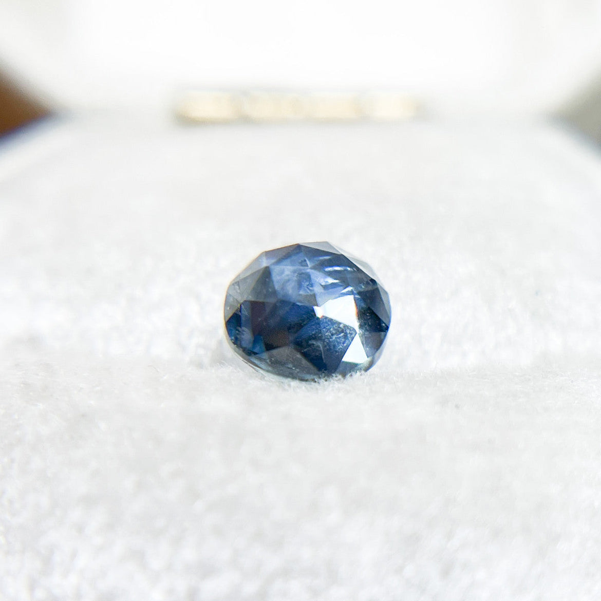 Rose Cut Blue Montana Sapphire