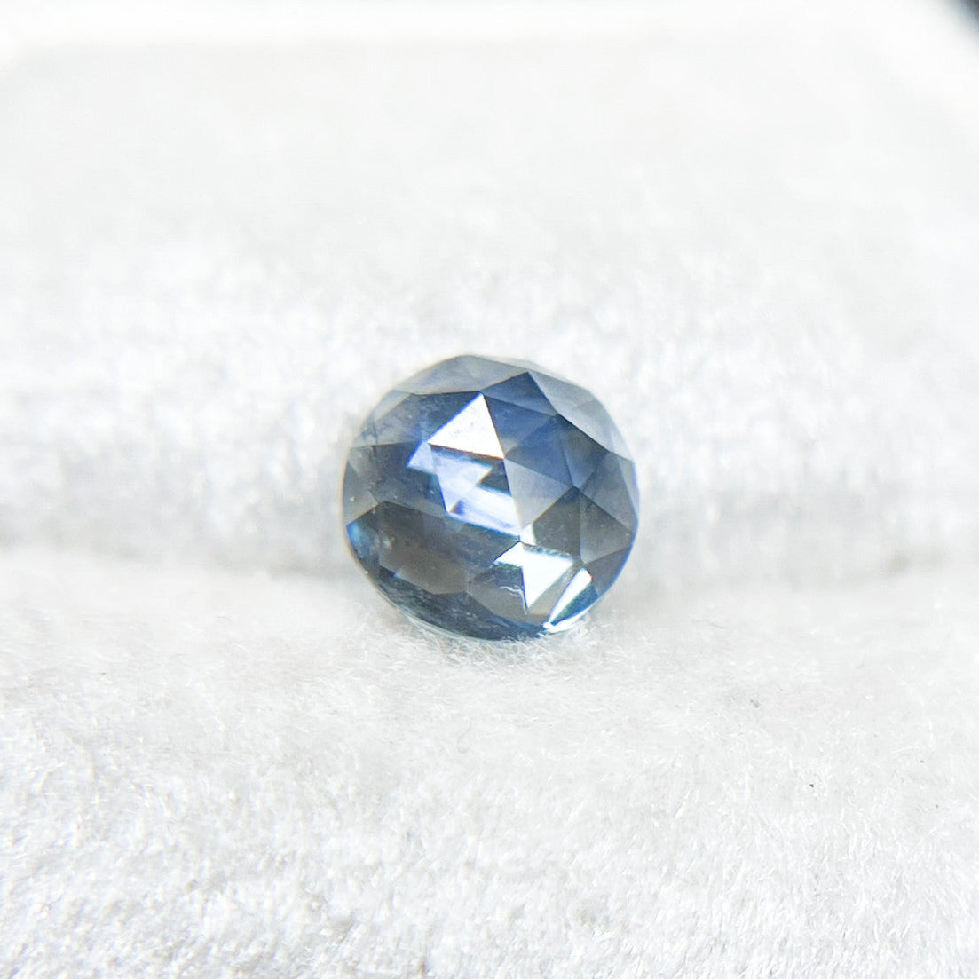 Rose Cut Blue Montana Sapphire
