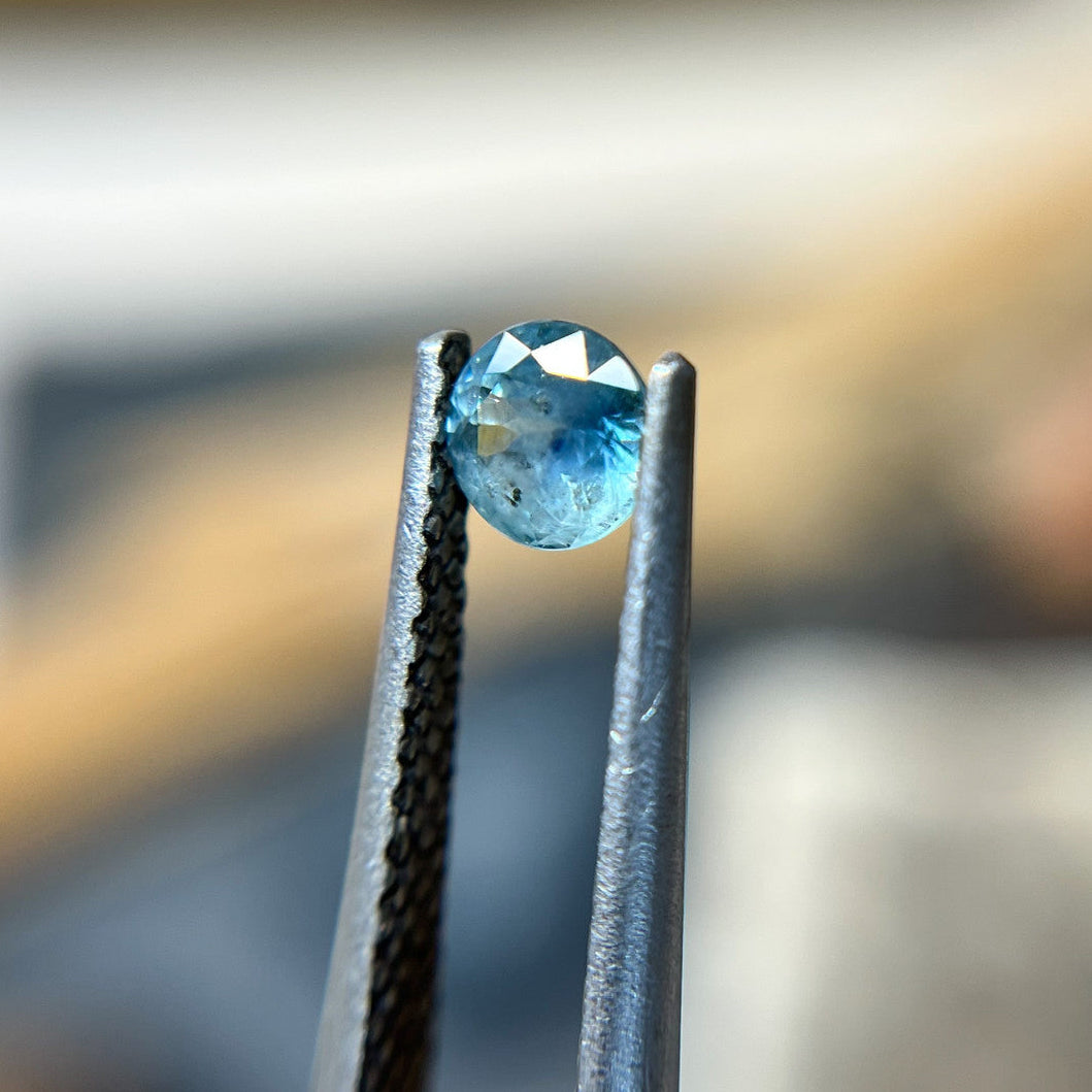 Glowing Blue Montana Sapphire