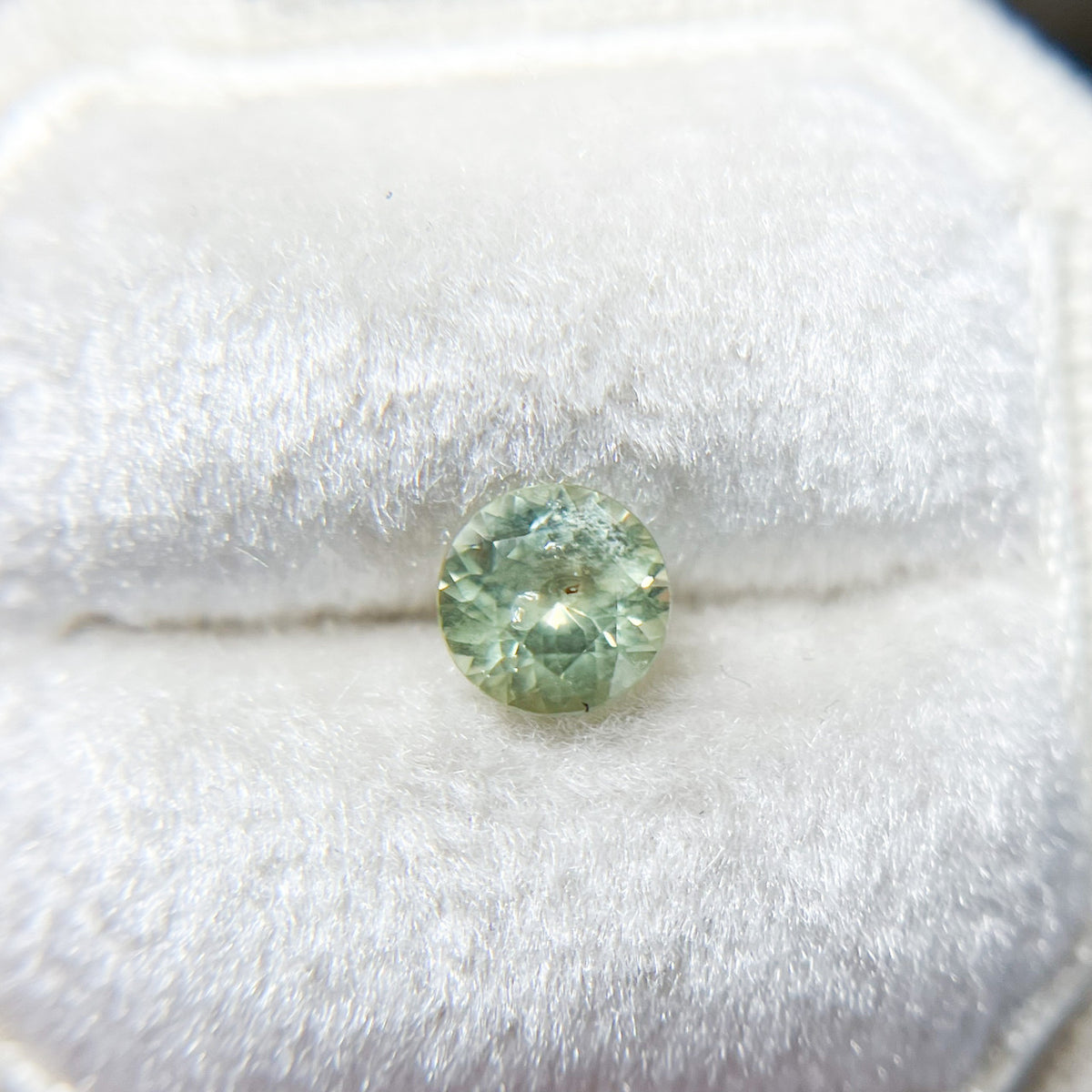 Pale Green Blue Montana Sapphire