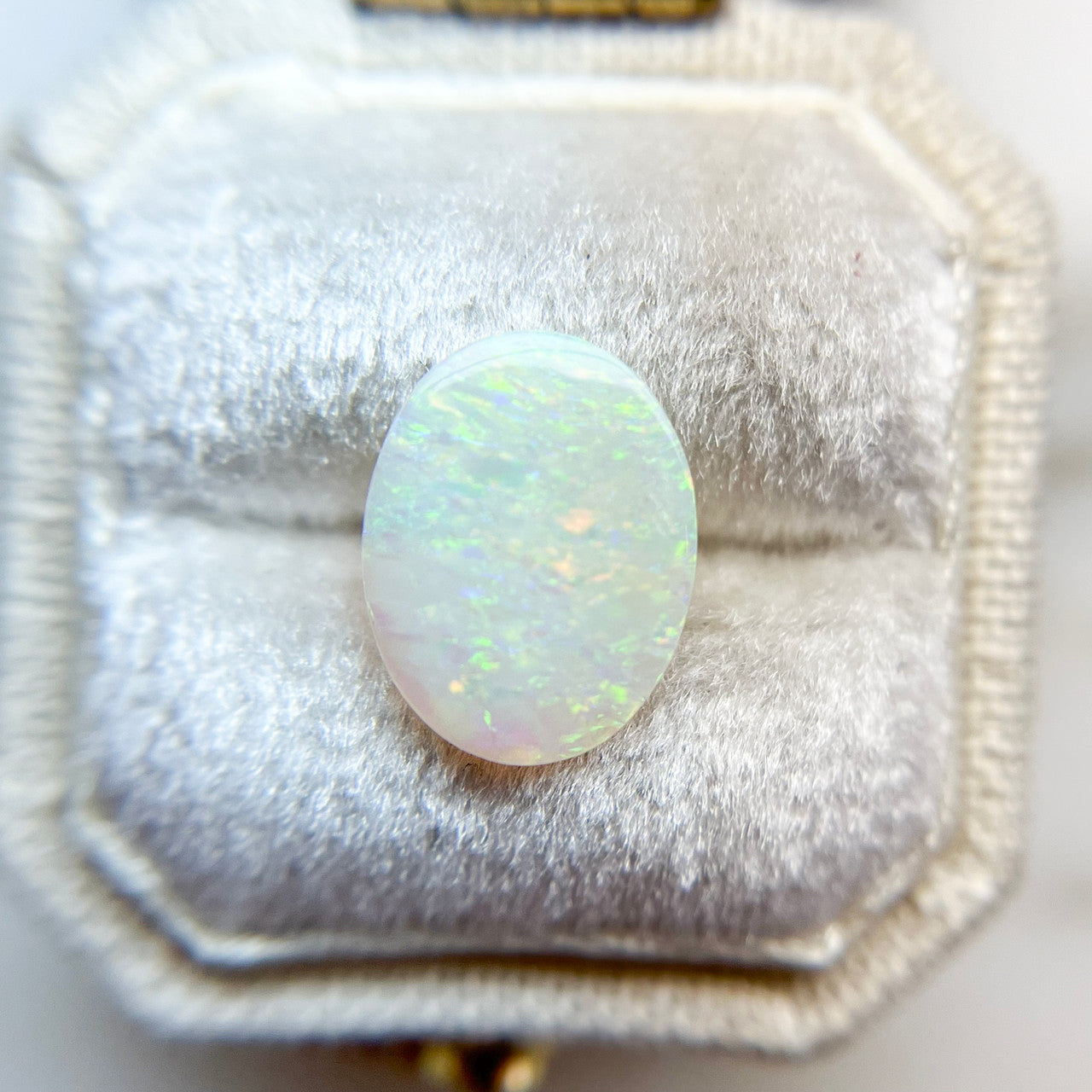 Australian Oval White Opal