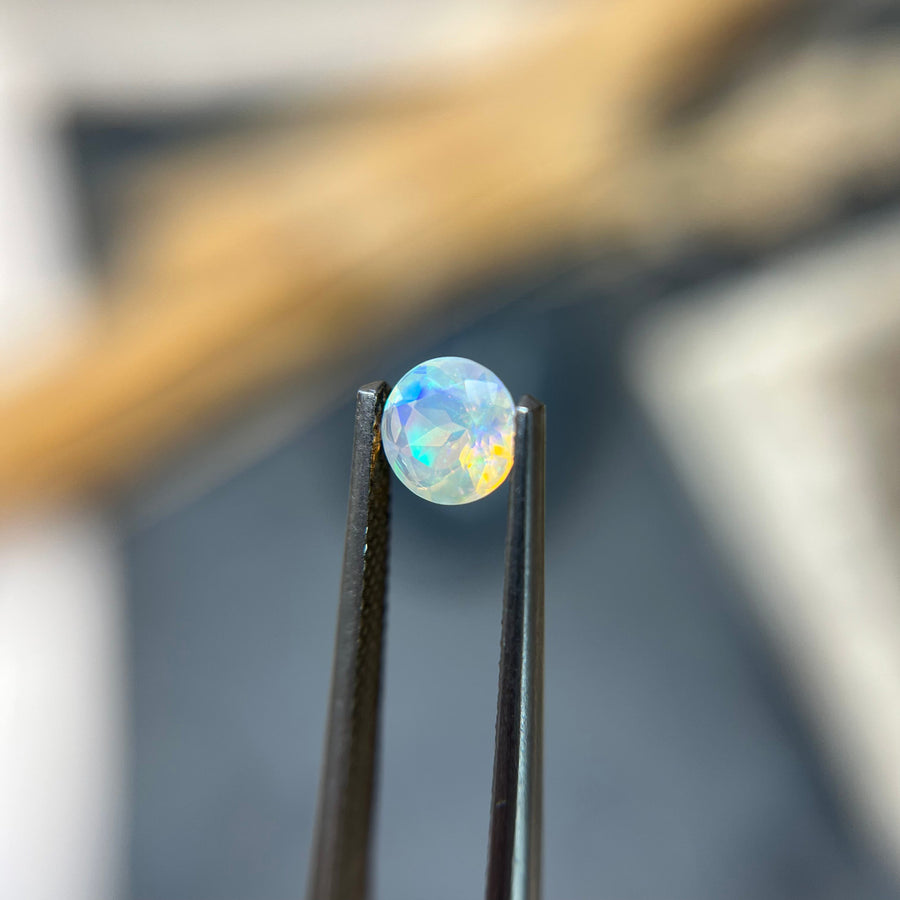 6mm Faceted Ethiopian  Opal