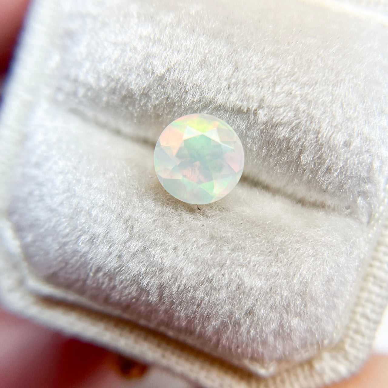 6mm Faceted  Ethiopian Opal
