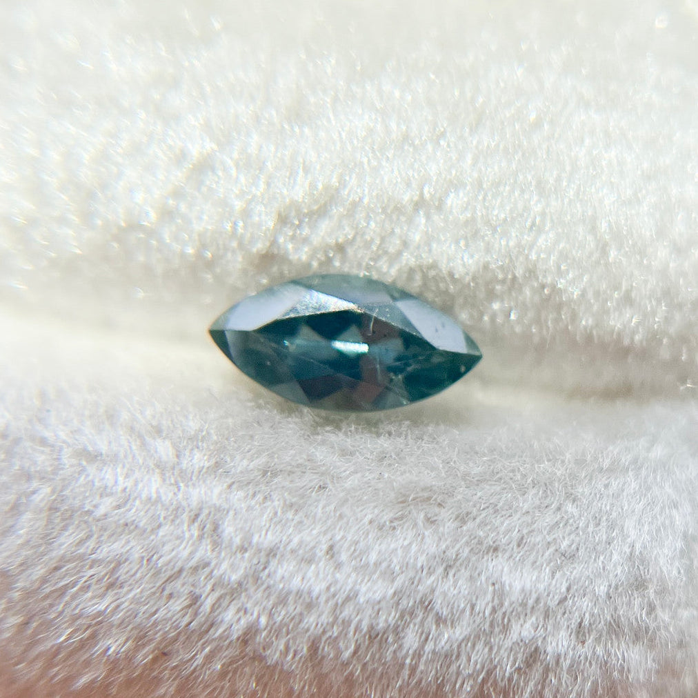 Marquise Cut Teal Montana Sapphire
