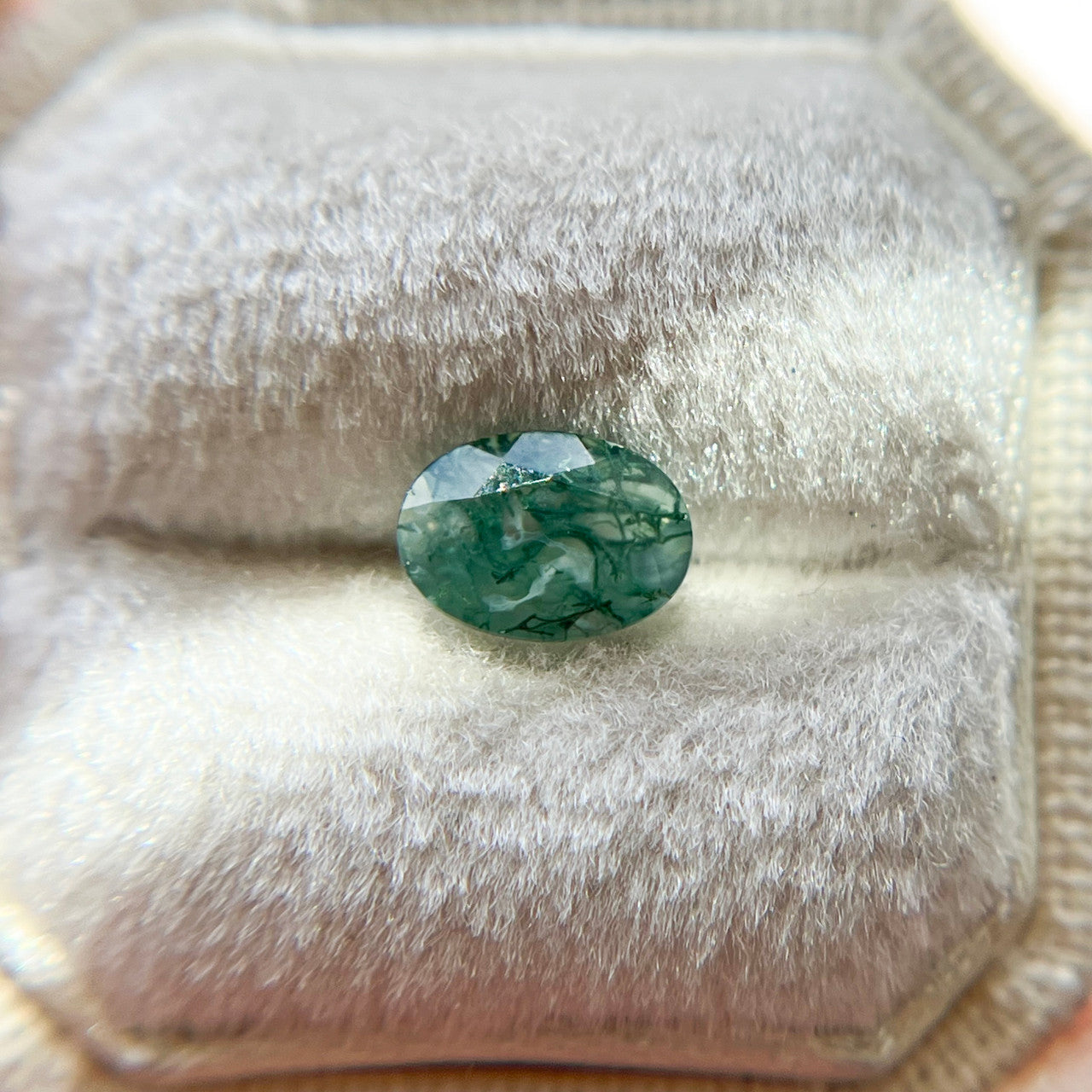 Oval Moss  Agate