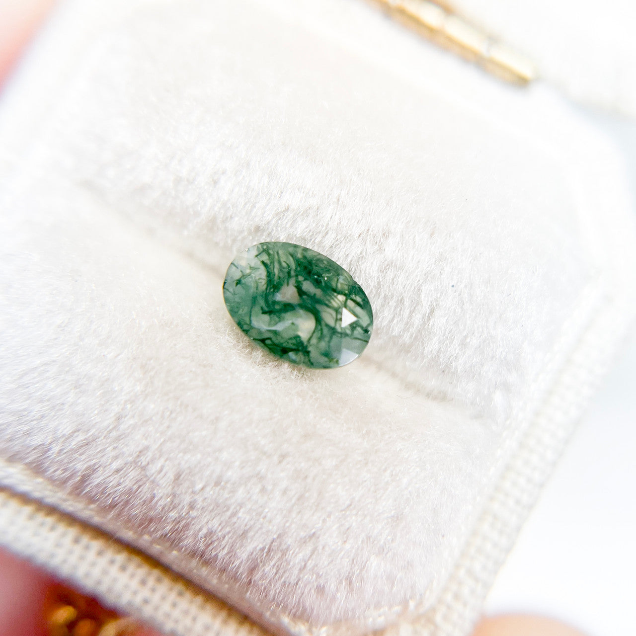Oval Moss  Agate