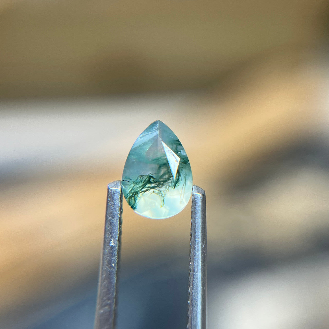 Pear Moss  Agate